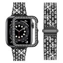 Apple Watch ブレスレット 38mm レディース グリッター Apple Watch 3 ブレスレット 38mm ダイヤモンド ラインストーン ハード...