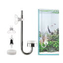 クレシー DC330-N-S-JP 水草水槽用ミニ型ステンレス co2 ディフューザー プレート交換可 小型~大型90cm水槽に適用 Sサイズ長さ11.6cm(小径24mm)(4)