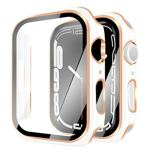 対応 Apple Watch ケース Series 10 Apple Watch カバー PC素材 光沢式 アップルウォッチ ケース ガラスフィルム 一体型 日本旭硝子材 二重構造 アップルウォッチ カバー 全面保護 強化ガラス キズ防止(46mm, 対応 Apple Watch ケース Series 10 Apple Watch カバー PC素材 光沢式 アップルウォッチ ケース ガラスフィルム 一体型 日本旭硝子材 二重構造 アップルウォッチ カバー 全面保護 強化ガラス キズ防止(46mm,