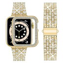Apple Watch ブレスレット 41mm 40mm 44mm 45mm 38mm 42mm レディース グリッター iWatch Series SE 9 ...