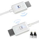 ワイヤレスHDMI 小型 収納に便利 無線化 送受信機セット HDMI 無線 30m安定転送距離 1080P/5Ghz WIFI&設定不要 映像音声同期出力 TV/PC/Mac/Laptop/Window/カメラ/監視カメラなど対応(2)