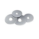 平ワッシャー 大ワッシャー 304 ステンレス (M3用【外径12mm, 厚み 1mm】100枚入)