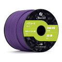 パラコード 11芯 750ポンド 4.2mm 30m ガイロープ 耐荷重340kg 100%ナイロン テントロープ キャンプ アクセサリー制作 アウトドア用(4)