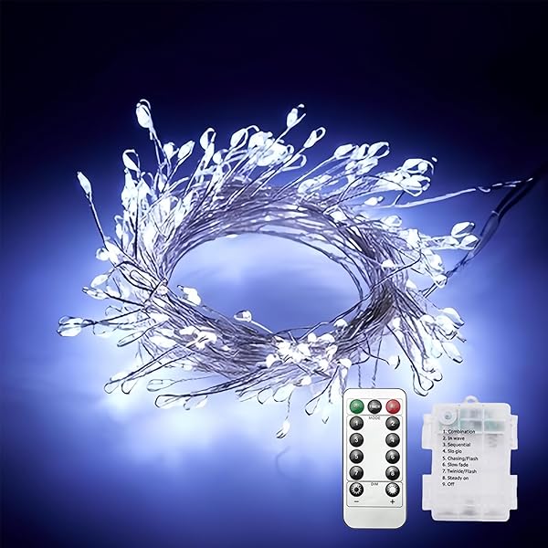 ꥢҥʡ˥⥳դХåƥ꡼2ġ20ե/6᡼ȥ200 LEDݥס8Υ⡼ɡ뺧DIYǥɿƼꥢ