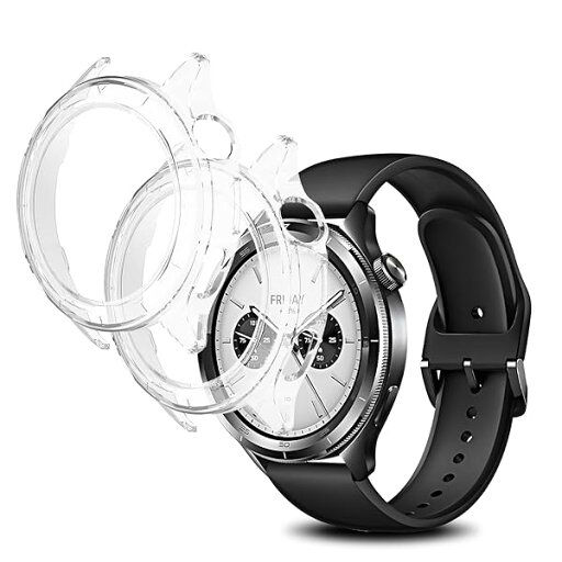 【2枚セット】For Xiaomi Watch S4 ケース カバー ガラスフィルム 一体型 全面保護 高透過率 高感度タッチ 軽量 衝撃吸収 指紋防止 防水防塵(クリア*2) 【2枚セット】For Xiaomi Watch S4 ケース カバー ガラスフィルム 一体型 全面保護 高透過率 高感度タッチ 軽量 衝撃吸収 指紋防止 防水防塵(クリア*2)
