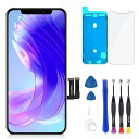 for iPhone 11 液晶パネル LCD 画面交換 iPhone 11 黒 6.1" フロントパネル タッチパネル 修理 スクリーン フロントガラス 修理パーツ デジタイザ 修理工具