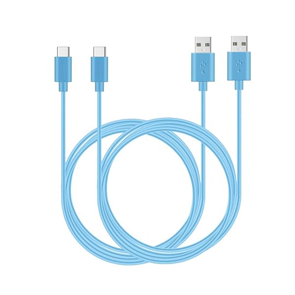 【2本セット】 余分 長USB Type-C ケーブル USB-A & USB-C 2.0 ケーブル 高速同期と充電 ケーブル Xperia XZ/Samsung Galaxy S10 S9 S8/ Note 8 / Huawei P10 / Chr