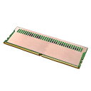DIMM メモリ ヒートシンク キット、銅製ヒートシンク + 事前に適用された熱伝導性接着テープ、ヒート スプレッダー クーラー PC メモリ RAM DIMM 冷却用ヒートシンク パッド(2)