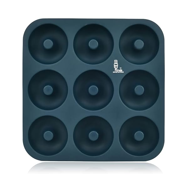 ドーナツ型 シリコン型 ケーキ型 製菓道具 プレートノンスティック 9個取り 耐熱 安定 焼きドーナツ型 ..