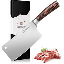包丁 中華包丁 180mm 野菜切り 肉切り ステンレス 木製柄 両刃 よく切れる 贈り物 プレゼント (中華包丁180MM)