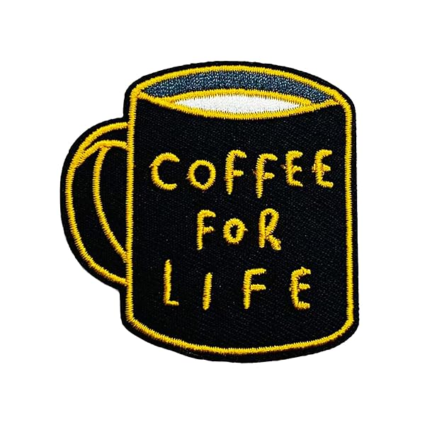 ワッペン アイロン&縫い付け両用 | おしゃれで大人向けデザイン | ジャケット・パーカー・ジーンズ用刺..