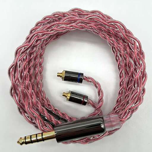 【-Kasumi】MMCX4.4mmリケーブル銀メッキ 4.4mm交換ケーブル MMCXイヤホンアップグレードケーブル (MMCX4.4mm) 【-Kasumi】MMCX4.4mmリケーブル銀メッキ 4.4mm交換ケーブル MMCXイヤホンアップグレードケーブル (MMCX4.4mm)