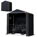 サイクルハウス バイクガレージ サイクルポート 1台用〜2台用 自転車置き場 倉庫 物置 屋外 サイクルガレージ バイク ガレージ ガレージテント 自転車 テン...