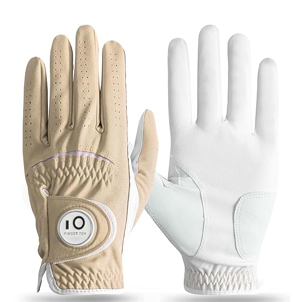 ゴルフグローブ メンズ 天然羊革と