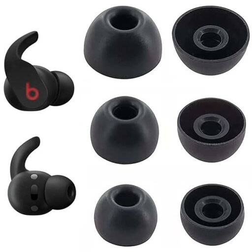 イヤーピース イヤーチップ イヤホンカバー Beat s Fit Pro 用 Beat Studio Buds 用 交換用シリコン製イヤーピース 遮音性 快適性 音質向上 水洗い可能 S/M/L 3ペアセット ブラック FitPro イヤーピース イヤーチップ イヤホンカバー Beat s Fit Pro 用 Beat Studio Buds 用 交換用シリコン製イヤーピース 遮音性 快適性 音質向上 水洗い可能 S/M/L 3ペアセット ブラック FitPro