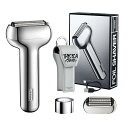 メンズ 電動 シェーバー TRIPLEシリーズ Silver シルバー 往復式 髭剃り IPX7 防水 typeC 充電式 ギフトボックス 贈り物