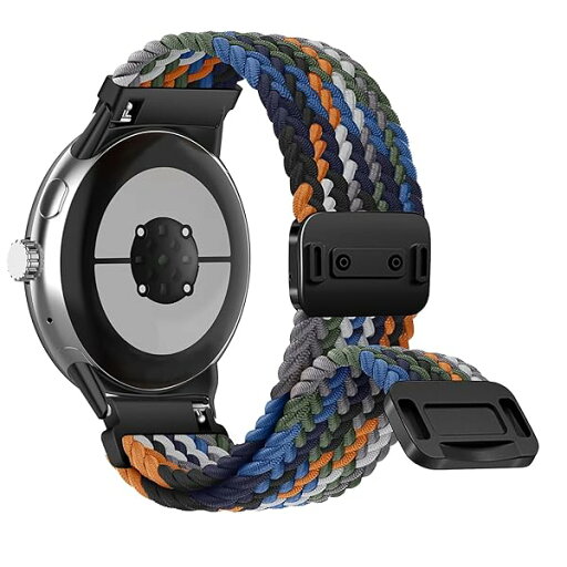 ナイロンバンド Google Pixel Watch 3 45 mm 対応 編み伸縮性 腕時計ベルト スポーツストラップ スマートウォッチバンド ソフト 通気性 交換バンド 磁気クラスプ 脱着便利 男女兼用 替えベルト Google Pixel Wa ナイロンバンド Google Pixel Watch 3 45 mm 対応 編み伸縮性 腕時計ベルト スポーツストラップ スマートウォッチバンド ソフト 通気性 交換バンド 磁気クラスプ 脱着便利 男女兼用 替えベルト Google Pixel Wa