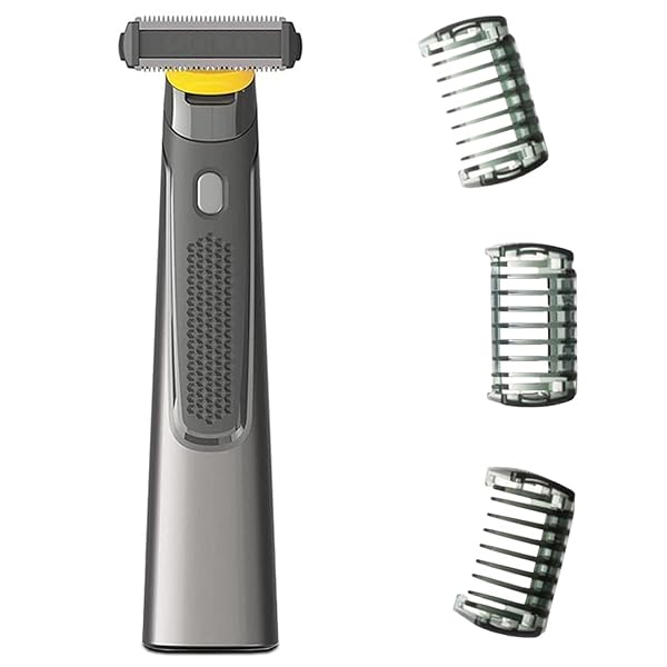 ボディシェーバー ボディーシェバー 電動バリカン ヘアカッター お風呂剃り バッテリ駆動 複数の位置決めコーム 軽量 長いバッテリー寿命 安全に使用できる (標...