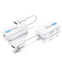 EZCast Pocket ワイヤレス 8台増設可能 小型 ワイヤレス送受信機セット 30M無線伝送 5GHz WIFI不要 HDMI送信機 HDMI受信機 簡単に接続 映像音声同時出力 ホームシアター/オフィス用 テレビ/映画/ゲーム/ライブの視聴(2)