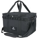 キャンプ ソフトコンテナ 収納ボックス ギアボックス ツールボックス 36L 60L トランク収納 大容量 車載収納 ソロ用 底面防水 仕切り付き 折り畳み式 工具バッグ メッシュポケット付き デージーチェーン付き ショルダーストラップ付き 軽量 持