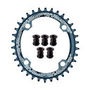 ラウンドオーバルチェーンリング 104mm BCD chainring 30T 32T 34T 36T 38T 8 9 10 11 12スピード MTB XCト...