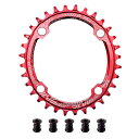 ラウンドオーバルチェーンリング 104mm BCD chainring 30T 32T 34T 36T 38T 8 9 10 11 12スピード MTB XCト...