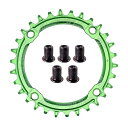 ラウンドオーバルチェーンリング 104mm BCD chainring 30T 32T 34T 36T 38T 8 9 10 11 12スピード MTB XCト...