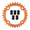 ラウンドオーバルチェーンリング 104mm BCD chainring 30T 32T 34T 36T 38T 8 9 10 11 12スピード MTB XCト...