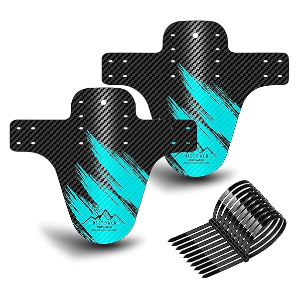 自転車フェンダー、2個MTB マウンテンバイク マッドガード前後の互換性自転車泥除けセットダウンヒルマウンテンバイクフロントおよびリアマッドガードは650B 20"26" 27.5"36インチに適合ファットタイヤバイクとすべてのディスクブレーキ自転車