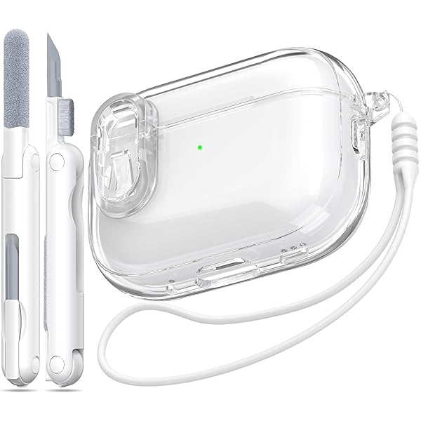Airpods Pro  2 / 1 奱СAirpods Pro  2  USB C ťݡȤȸߴꡢꥢեƩ졼Ѿ׷⥱ꥢ꡼