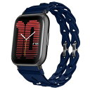 20mm シリコンバンド Amazfit Active/GTR Mini/GTS 4 / GTS 4 Mini/Bip 3 / Bip 3 Pro/GTS 3 / GTS 2e 対応 交換ベルト柔らかいシリコン製 透かし編みデザイン 交換バンド 替え(2)