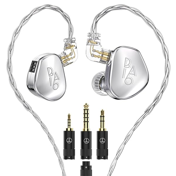 BA16 モニターイヤホン ハイレゾ イヤホン 32基BAドライバー バランスドアーマチュア型 イヤモニ 2.5/3.5/4.4mmプラグ交換式 アルミハウジング インイヤー モニター 高遮音性 IEM カナル型 イヤーモニター 有線 QDC脱着式ケ