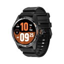 Atlas スマートウォッチ Wear OS by Google Android グーグル対応スマートウォッチ 5ATM防水 腕時計 アウトドア ランニング ロングバッテリー コンパス 気圧計 高度計搭載 ブラック(2)