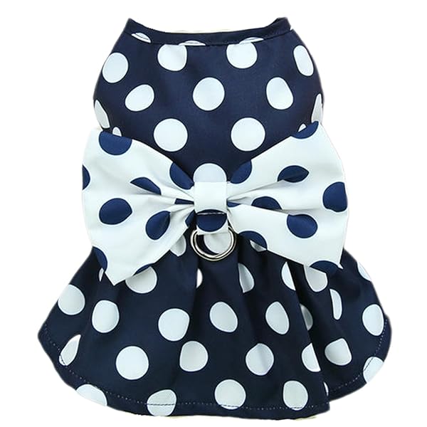 JPETTPかわいい ペット服 犬服 ワンピース 春夏秋 猫服 犬の洋服 スカート レース ドレス 蝶结び お姫様 お正月 祝い 記念撮影 小型犬 中型犬 お散歩 25-QZ02 ブラックXL