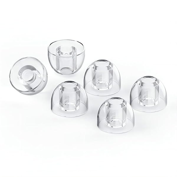 SeaSnail イヤーピース 音質向上 イヤホンピース 高級LSR 液体シリコン製 イヤーチップ 医用シリコン ..