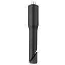 TRIWONDER 自転車 ステム アダプター アヘッド 交換コラム ハンドルポスト スレッドステム バイク エクステンダー Stem Riser Adapter (ブラック, 22.2mm x 150mm)