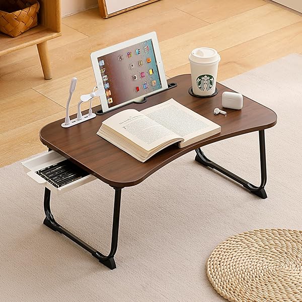 【2024年NEW多機能 折畳みテーブル】ローテーブル 小さめ テーブル 一人暮らし 完成品（USB読書灯とファンが付属しています）ミニテーブル テーブル 折り畳み 折りたたみテーブル ローテーブル 折畳み 机 折り畳み テーブルミニ引き出し 多機能