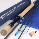 Maxcatch V-Switch 両手スイッチロッド フライロッド カーボン4ピースロッド (Switch Travel フライロッド(5ピース), 10'6"ft 5/6wt)