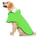 犬 レインコート 犬 カッパ 雨具 帽子付き 小型犬 中型犬 大型犬 柴犬 調節可能なゴムバンド 梅雨対策 散歩用 脱着簡単 通気 可愛い 軽い 散歩 快適 防...