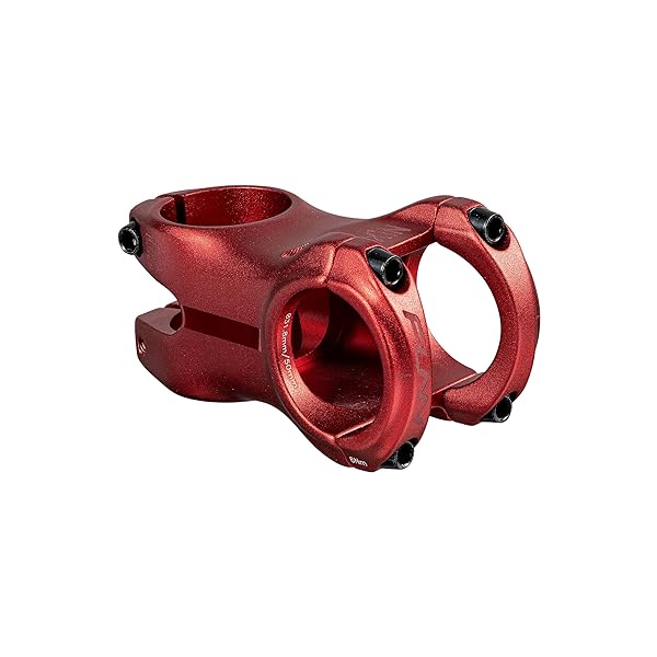 (ファン) ニクシー(Nixie) 自転車ライザーステム - 20mmライズ、長さ50mm、バークランプ31.8mm、マウンテンバイク、BMXバイク、ロードバイク、グラベルバイク用ステム (レッド)