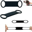 4個パック ドッグタグ ラバーバンド 交換用シリコンゴムホルダー スライドオンドッグタグ用 パーソナライズされた名前 ID 静音 ノイズレス アタッチメント QRコード 猫 ペット オンラインプロフィールディスプレイ 2サイズ