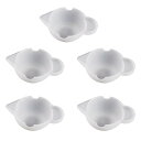 UVレジン用ツール 調色パレット シリコンカップ 5個入り DIY 手芸用具 リジン道具 シリコン製 半透明 柔らかい UVレジン用具 (カップ)