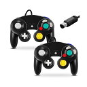 TRVL FIELDER ゲームキューブコントローラー 2パック クラシック有線コントローラー Wii Nintendo Gamecube対応