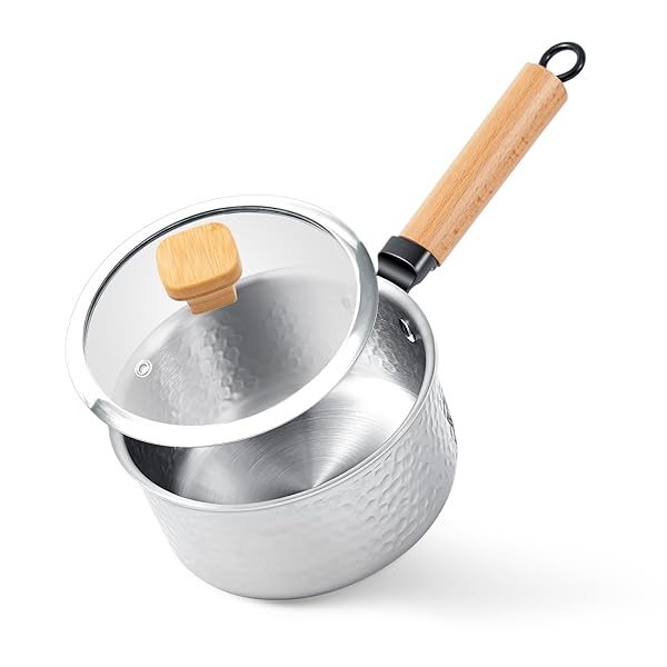 雪平鍋 16cm ゆきひら鍋 IH ガス火対応 食洗機対応 無塗装 ステンレス 片手鍋 蓋付き 1~2人用 煮る 炒..