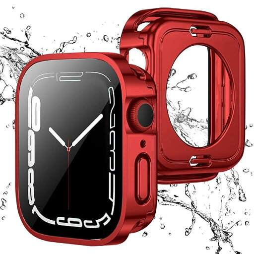 対応 Apple Watch ケース Series 9/8/7 41mm アップルウォッチ PC素材+9H硬度ガラス 防水 防塵 一体型 高感度 高耐久性 耐衝撃 2 in 1 前後二重構造全面保護 装着簡単 脱落しやすい iWatch 41mm あ 対応 Apple Watch ケース Series 9/8/7 41mm アップルウォッチ PC素材+9H硬度ガラス 防水 防塵 一体型 高感度 高耐久性 耐衝撃 2 in 1 前後二重構造全面保護 装着簡単 脱落しやすい iWatch 41mm あ