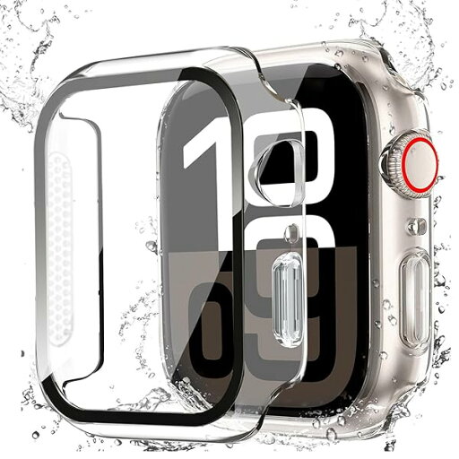  for アップルウォッチ カバー Series 10/9/8/7/6/5/4/SE2/SE for Apple Watch カバー 防水 一体型 PC素材 硬度9H強化ガラス 高透過率 指紋防止 超薄型 耐衝撃 全面保護 for Apple Wa for アップルウォッチ カバー Series 10/9/8/7/6/5/4/SE2/SE for Apple Watch カバー 防水 一体型 PC素材 硬度9H強化ガラス 高透過率 指紋防止 超薄型 耐衝撃 全面保護 for Apple Wa