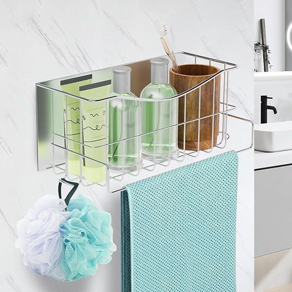 强力マグネット！ 浴室用ラック 錆びにくいステンレス シャンプーラック マグネット お風呂収納 お風呂..