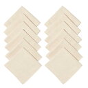 ガーゼハンカチ ベビー 4層 赤ちゃん 名前を書ける 保育園用 男の子 女の子 オーガニックコットン100% 柔らかい 速乾 20x20cm 12枚セット