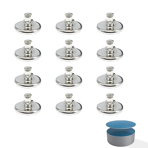 カーテンマグネット 磁気バックル 6組セット+粘着パッチ12個 マグネット カーテン 光漏れ防止 隙間防止..