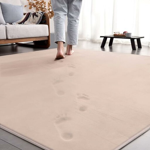 ラグ カーペット 低反発 ラグマット 1.5畳 130x185cm 厚手15mm 防音 洗える 滑り止め付 床暖房 ホットカーペット対応 防ダニ 抗菌 撥水加工 ふわっと手触り フランネル じゅうたん ベージュ ラグ カーペット 低反発 ラグマット 1.5畳 130x185cm 厚手15mm 防音 洗える 滑り止め付 床暖房 ホットカーペット対応 防ダニ 抗菌 撥水加工 ふわっと手触り フランネル じゅうたん ベージュ
